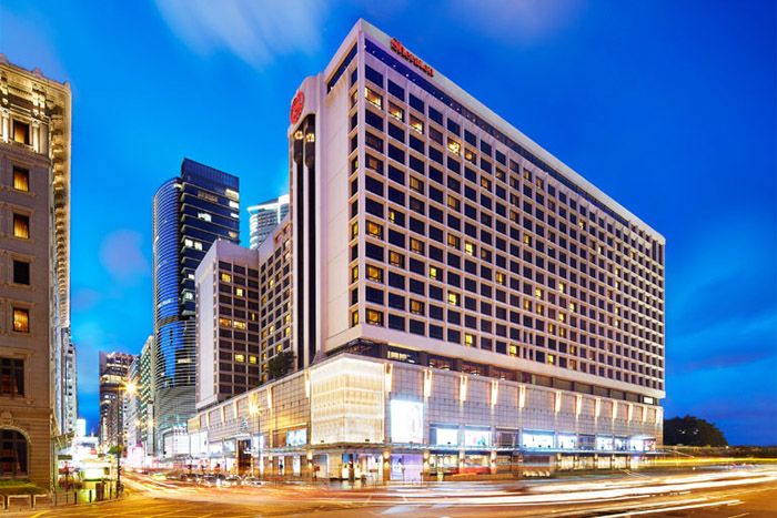 Sheraton Hong Kong Hotel main exterior
